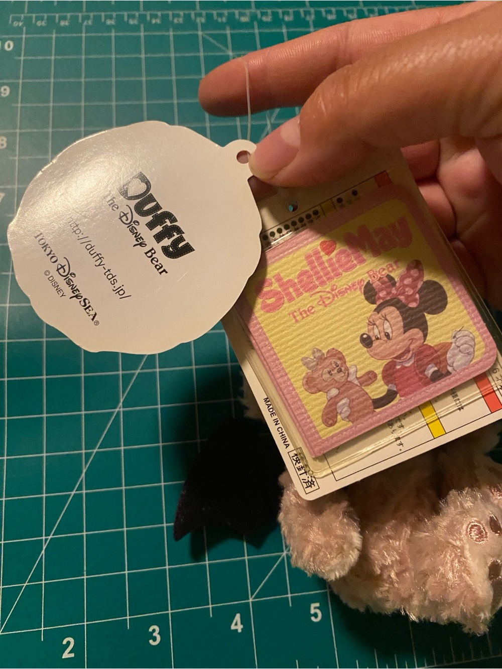 Shellie May Dracula The Disney Bear Tokyo Disney Keychain Plush 3.5" New - Picture 5 of 6